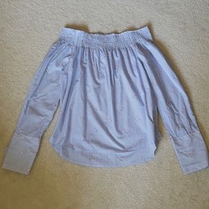 Tommy Hilfiger Off the Shoulder Blouse
